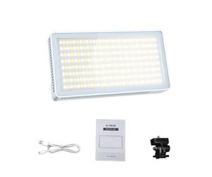 Naroote Lampe Vidéo LED RVB Professionnelle 25 W, Lumière de Remplissage Portable pour Studio de Photographie, Streaming en Direct avec Précision des Couleurs pour Les Créateurs de Contenu et Les