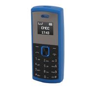 Naroote Le Plus Petit Téléphone Mobile, Lecteur de Musique Portable Minuscule Téléphone Miniature pour la Maison (Blue)