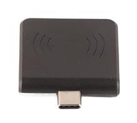 Naroote Lecteur de Carte de Téléphone Portable Graveur USB Compact pour la Gestion de la Logistique et de L'entreposage - Interface de Type C, 33 G (Black)
