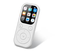 Naroote Lecteur MP3 avec Enregistreur Vidéo BT 5.4 pour Jogging et Randonnée Lecteur MP3 8 Go Blanc (16GB)