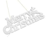 Naroote Lettres Lumineuses de Noël, Lampe Suspendue LED, 30 Perles de Lumière Chaude et Lumineuse pour Décorations de Vacances, Idéales pour les Fêtes et les Panneaux de Maison