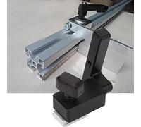 Naroote Limiteur de Goulotte à Onglet à Fente en T pour Menuiserie, pour Bricolage, Artisan du Travail du Bois, Organisation 100% Bakélite (Poignée carrée)