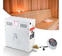 Naroote linxiaojix Générateur de Vapeur de Bain, 4,5 kW 220 V Générateur de Vapeur Douche Sauna Chauffage de Bain de Vapeur pour Sauna à Domicile Spa