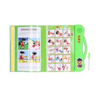 Naroote Livre Sonore d'apprentissage, Livre Sonore ABC, Animaux éducatifs, Images Vibrantes pour Les Tout-Petits de 3 Ans et Plus pour Les Voyages (Green)