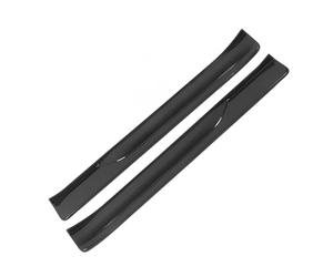 Naroote Lot de 2 Protections de Plaque de Seuil de Porte en Fibre de Carbone, Protection d'entrée Gauche Droite, Panneau de Protection pour Fairlady Z RZ34 400Z 2022+, avec Support Adhésif en