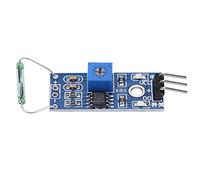 Naroote Lot de 4 Modules de Commutation Magnétique à Capteur Reed, Module de Sortie de Commutation Numérique Normalement, Module Comparateur LM393 avec Détection Fiable, Idéal pour les Portes