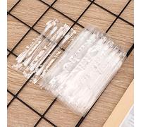 Naroote Lot de 50 Tampons Alcoolisés, Emballés Individuellement avec 75% d'alcool pour la Désinfection et le Nettoyage de la Peau, Idéaux pour la Désinfection et la Mesure des plaies.
