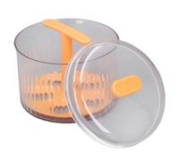 Naroote Machine à Boulettes de Viande, Outil Manuel Effort, 5 Boules, pour la Cuisine à Domicile, Conception Durable en PET (ORANGE)