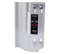 Naroote Machine à Chanfreiner les Carreaux à 45 Degrés pour Carreaux de | biseau en alliage d\'aluminium avec 24 rouleaux en nylon pour carreaux de verre, réglage de 0 à 5 mm