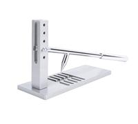 Naroote Machine à Ouvrir les Huîtres, Outil Réglable pour écailler les Huîtres, Couteau à écailler Portable avec et Pince en G, Idéal pour les Buffets de Fruits de Mer des Fêtes d'hôtel