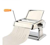 Naroote Machine à Pâtes 3 en 1 Durable en Acier Inoxydable, Facile à Nettoyer et à Utiliser pour Faire des Nouilles, des Emballages de Wonton et des Feuilles de Nouilles pour les Ustensiles de