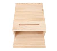 Naroote Maison pour Chauves-Souris, Boîte à Chauves-Souris en Bois, Abri à Chambre Unique avec Conception Résistante aux Intempéries et Perchoir sécurisé, Idéal pour Le Jardin Extérieur, Le Patio et