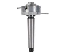 Naroote Mandrin de Tour à Bois, Mandrins de Tour à Centrage Automatique à 3 Mâchoires, Mandrin à Arbre Conique MT2 pour Outils de Travail du Bois, Compatible avec Diverses Pièces