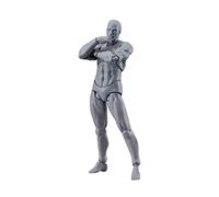 Naroote Mannequin de Dessin d'artiste de Corps de Figurine d'action en PVC Posable, Mannequin de Croquis pour la Photographie et l'affichage (GRAY #13)