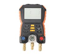 Naroote Manomètre Numérique pour Climatiseur, Testeur 2 en 1 de Haute Précision avec 83 Réfrigérants pour la Détection des Fuites du Système de Réfrigération