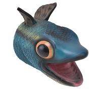 Naroote Marionnette à Main en Forme de Poisson, Jouet Interactif Réaliste en Vinyle Souple pour Enfants, Marionnette Animale Exquise pour Raconter des Histoires et Développer Le Langage