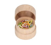 Naroote Marqueurs de Points de Verrouillage Colorés avec Boîte en Bois pour le Tricot et le Crochet, Outils Sûrs et Pratiques 60 Pièces