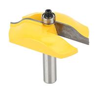 Naroote Mèche de Routeur à Panneau surélevé Cove, Haute dureté, Tige de 3 Pouces, Coupe-Bois pour Routeurs à Bois électriques ou Machines à Graver, Matériau en Carbure cémenté