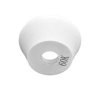 Naroote Meule à Coupelle évasée, Haute dureté, Outils de Meulage Durables pour le Traitement de la Céramique, Corindon Blanc 75x32x20mm, 1 unité (Corindon blanc 60#)