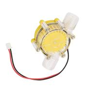Naroote Micro Générateur Hydroélectrique, Générateur d'énergie à Eau CC, Fonctionnement à Faible Bruit avec efficacité, Idéal pour l'énergie Hydroélectrique 12 V 80 V en Option, F50 80 Jaune (F50