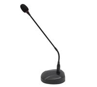 Naroote Microphone à Col de Cygne à Condensateur Cardioïde, Son Clair pour Conférences et Vidéoconférences, 2 Piles AA Réglables