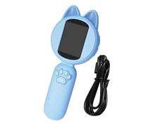 Naroote Microscope pour Enfants, Microscope Numérique Portable avec Écran HD IPS de 2 Pouces, 3 Niveaux de Luminosité, Fonction d'Enregistrement Vidéo, pour Garçons de 5 à 12 Ans