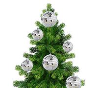 Naroote Mini Boule Disco Décorations de Fête 12 Pièces Boules Disco Miroir Décorations de Fête des Années 90 Design Classique Réflexion Lumineuse pour Les Mariages Danses Scolaires (1144.00)