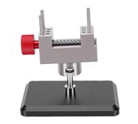 Naroote Mini étau D'établi, 14 Positions de Trous, Joint à Rotule Rotatif à 360 Degrés, Pince en Acier Inoxydable avec Module de Rail Coulissant, pour la Fabrication de Bijoux,