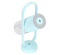 Naroote Mini Humidificateur Portable Rotatif à 360°, 2 Modes de Pulvérisation pour la Maison, le Bureau, les Voyages, Petit Humidificateur D'air à Brume Fraîche avec Lumière LED Couleur pour Chambre