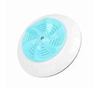 Naroote Mini Machine à Laver Portable à Ultrasons Turbo pour Petit Linge Domestique, Solution de Blanchisserie de Voyage Alimentée par USB pour Agences de Voyage et Blanchisserie pour Enfants (GREEN)