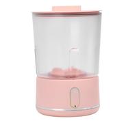 Naroote Mini Machine à Laver Rechargeable, Laveuse sans Fil avec Couvercle en Silicone étanche, Laveuse de Sous-vêtements Intelligente Portable avec Corps de Tasse Remplaçable, Idéale pour les (Rose)