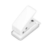 Naroote Mini Perforatrice, Propre sans Laisser de Débris, Structure Métallique Durable avec un Diamètre de Trou de 6 Mm, capacité de 6 Feuilles, Idéale pour les Scrapbooking, l'artisanat en Papier