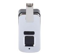 Naroote Mini Serrure à Empreintes Digitales, Petite Serrure Légère sans clé pour Bagages et Valises de Voyage en Alliage D'aluminium 9x3x2cm (WHITE)