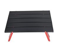 Naroote Mini Table Pliante en Aluminium pour Extérieur Portable | Structure légère, facile à nettoyer et robuste, idéale pour le camping, pique-nique, barbecue.