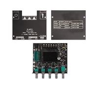Naroote Module Amplificateur de Puissance Bluetooth 5.0 à Performances Stables pour Haut-Parleur 20-100W, Compatible avec DC 12V-24V pour Les Projets de Bricolage