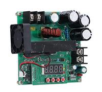 Naroote Module Boost à Affichage Numérique, Convertisseur de Régulateur de Tension à Haute efficacité avec Ventilateur de Refroidissement pour L'électronique de Bricolage 4,3x3,8x1,8 Pouces