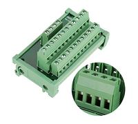 Naroote Module de Borniers de Distribution D'énergie à 12 Positions de Haute qualité pour Installations sur Rails de 35mm