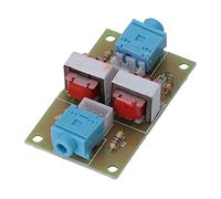 Naroote Module D'isolation XH-M372, Isolateur Audio Stéréo Compact pour la Réduction du Bruit dans les Voitures et à la Maison, Prise 3,5 Mm, 1 unité