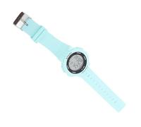 Naroote Montre-Bracelet électronique étanche, Montre électronique à Carillon Horaire pour étudiant, Chronomètre Résistant aux Chocs pour Le Quotidien (Lac Vert)