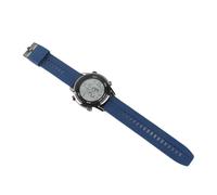 Naroote Montre de Sport Numérique élégante, Durable, Multifonctionnelle pour Les Activités de Plein Air, étanche WR50M, Montre D'étudiant en Silicone pour Hommes (Blue)