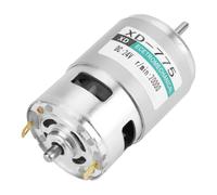 Naroote Moteur à Courant Continu à Brosse à Haute Vitesse et à Faible Bruit XD-775 avec Double Roulement à Billes pour Perceuse de Table, Moment de Force de 20 000 Tr/min, Voiture à Batterie (#2)