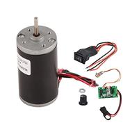 Naroote Motor DC Aimant Permanent, Moteur Aimant Permanent DC MINI MINI FAIBLE BRUIT AVEC SPEET SPEETGER MOTORS CCW HAUTE SPEXE, pour les Projets de Générateur de Bricolage (12V8000RPM)