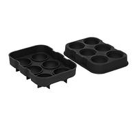 Naroote Moule de Glaçons, Plateaux de Glaçons à Maker Maker Moule de Glace Bac Ice Cube Cube avec Barre de Couvercle