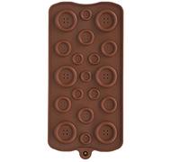 Naroote Moule en Silicone en Forme de Bouton, Ustensiles de Cuisson Résistants aux Hautes et Basses Températures pour les Amateurs de Cuisine