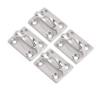 Naroote Mousqueton à Ressort pour Bateau, en Acier Inoxydable, Cintre de Pare-Chocs Marin Durable, 4 Pièces pour Voile de Bateau, Remorqueur, Maison