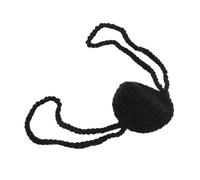 Naroote Naroote Cache-nez D'hiver Doux et Respirant pour Moto, Course à Pied, Ski, Randonnée, Protège-nez tricoté à la Main pour Homme et Femme (gris clair) (gris clair) (BLACK)