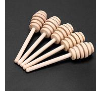Naroote Naroote Ensemble de Bâtonnets à Miel en Bois pour Gadgets de Cuisine, 24 Bâtonnets à Miel Spécialement Conçus pour Arroser le sur le Pain, les Biscuits, le Sirop D'érable, Bois 100%