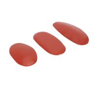 Naroote Nervures D'Argile de Poterie en Caoutchouc Souple Durable 3 Pièces Sculpture de Modélisation pour Matériel de Bricolage Argile Céramique Adaptée au Lissage, au Façonnage et à la Finition des