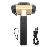 Naroote Nettoyeur électrique pour Barbecue, Outils de Nettoyage Rechargeables pour Barbecue avec Lampe LED, Rouleau en Acier Inoxydable 350 Tr/Min et Poignée Antidérapante (1)