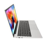 Naroote Ordinateurs Portables, 1920x1080 100-240V Expérience Visuelle Confortable Ordinateur Portable HD Léger Stéréo Double Haut-parleurs pour l'étude (6+1 to Prise UE)